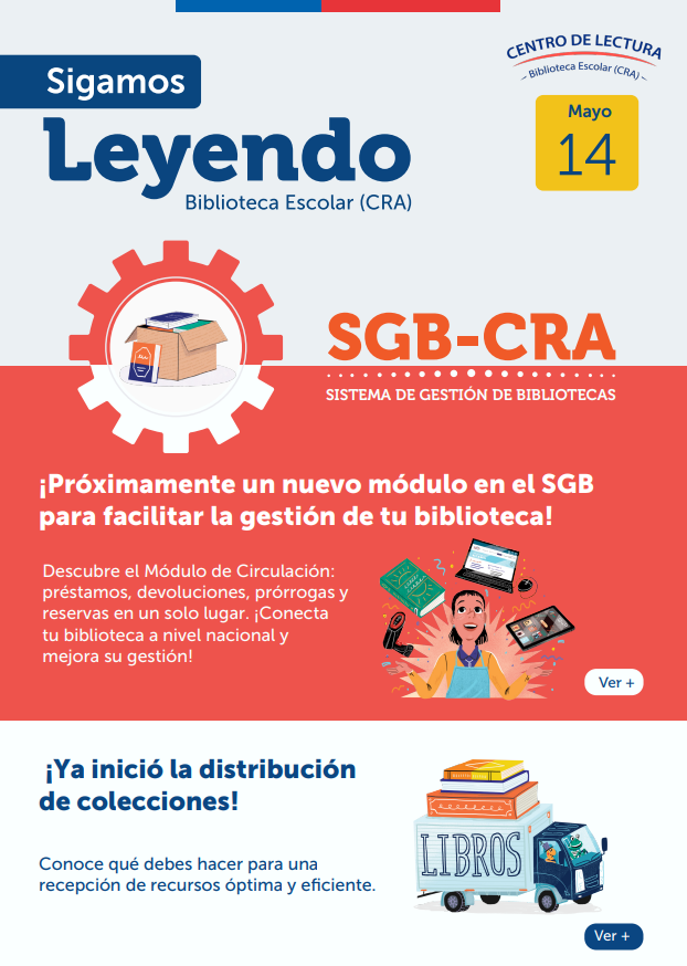 ¿Aún no recibes el boletín de las Bibliotecas Escolares CRA? ¡Suscríbete! 